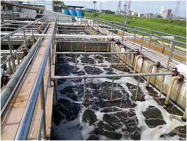 污水处理厂罗茨91免费版安装黄色的作用